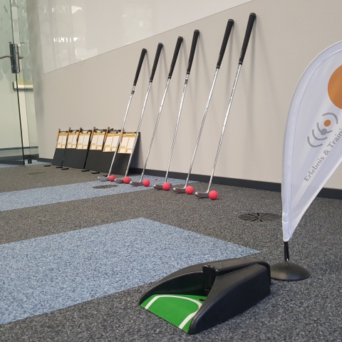 Bürogolf Equipment