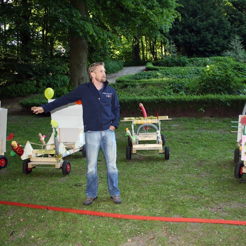 Präsentation von Seifenkisten