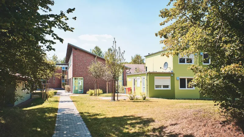 Gebäude der Jugendherberge